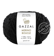 Gazzal Merino Boucle 3766 Черный