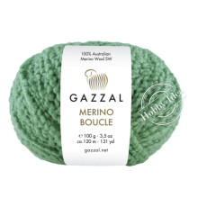Gazzal Merino Boucle 3769 Зелёный