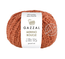 Gazzal Merino Boucle 3774 Рыжий