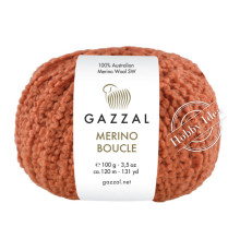 Gazzal Merino Boucle 3774 Рыжий