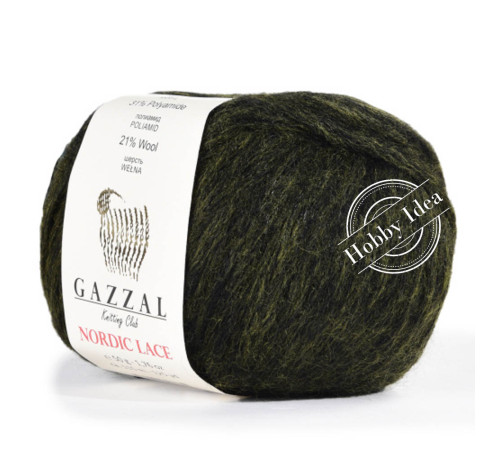 Gazzal Nordic Lace 5010 Зелёный