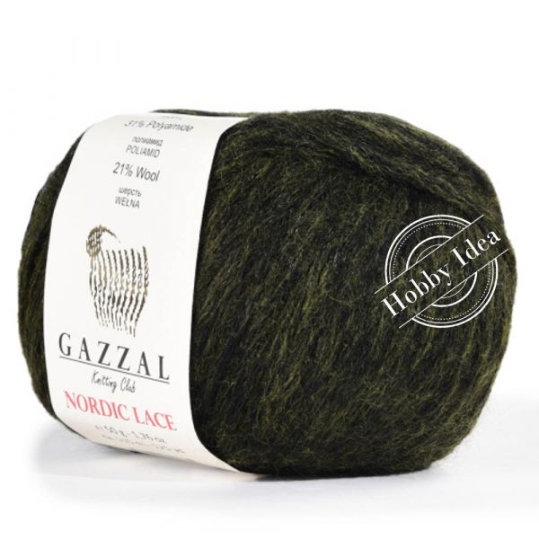 Gazzal Nordic Lace 5010 Зелёный из категории Gazzal Nordic Lace