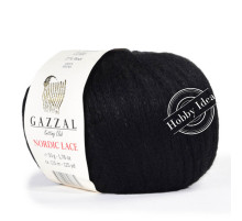 Gazzal Nordic Lace 5018 Чёрный