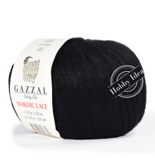 Gazzal Nordic Lace 5018 Чёрный