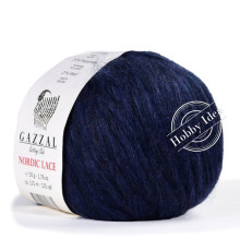 Gazzal Nordic Lace 5019 Тёмно-синий