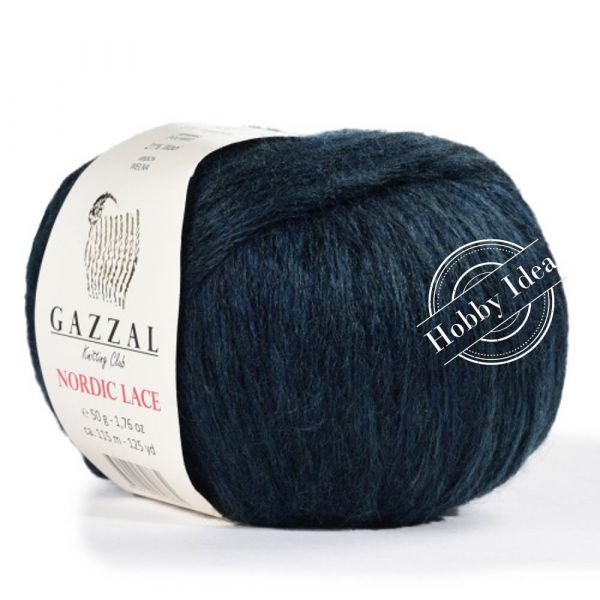 Gazzal Nordic Lace 5022 Ночной синий из категории Gazzal Nordic Lace
