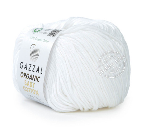 Gazzal Organic Baby Cotton 415 Белый