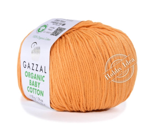 Gazzal Organic Baby Cotton 418 Облепиха