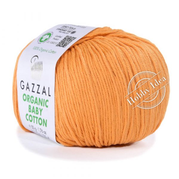 Gazzal Organic Baby Cotton 418 Облепиха из категории Gazzal Organic Baby Cotton