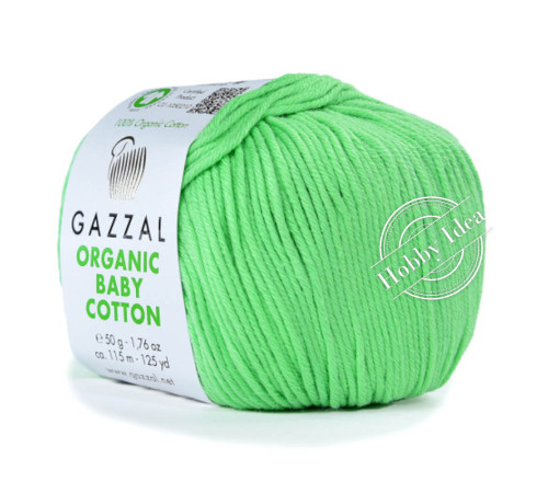 Gazzal Organic Baby Cotton 421 Яблоко
