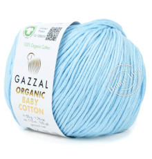 Gazzal Organic Baby Cotton 423 Голубой