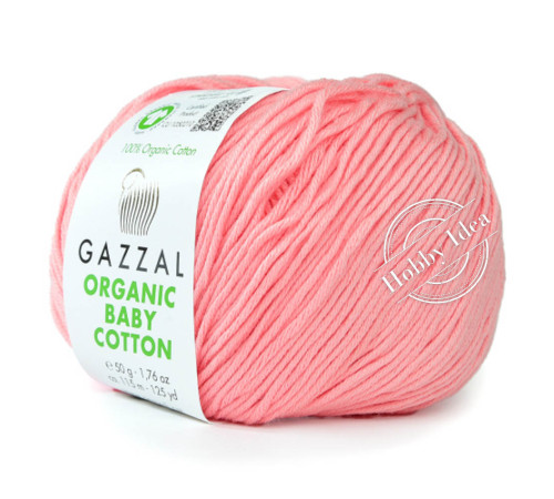 Gazzal Organic Baby Cotton 425 Розовый бутон