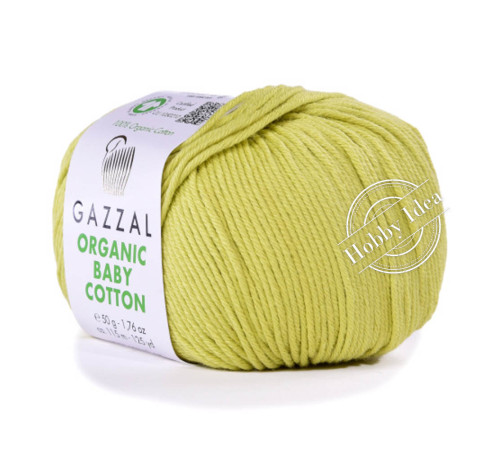Gazzal Organic Baby Cotton 426 Фисташка