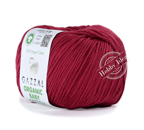 Gazzal Organic Baby Cotton 429 Ягодное вино