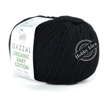 Gazzal Organic Baby Cotton 430 Чёрный