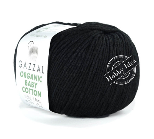 Gazzal Organic Baby Cotton 430 Чёрный