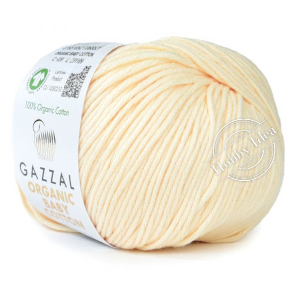 Gazzal Organic Baby Cotton 439 Персиковый крем из категории Gazzal Organic Baby Cotton