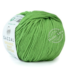 Gazzal Organic Baby Cotton 440 Свежая зелень