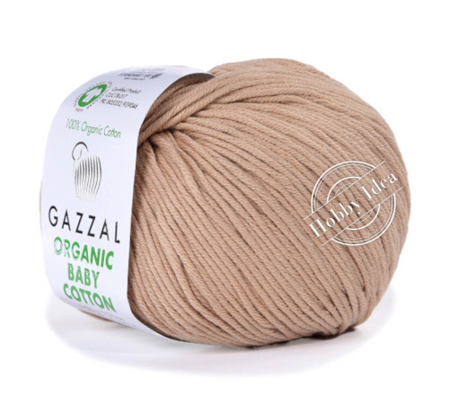Gazzal Organic Baby Cotton 441 Ореховый