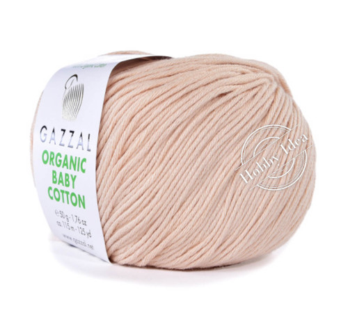 Gazzal Organic Baby Cotton 442 Бежевый