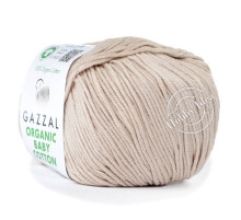 Gazzal Organic Baby Cotton 444 Холодный беж