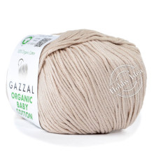 Gazzal Organic Baby Cotton 444 Холодный беж