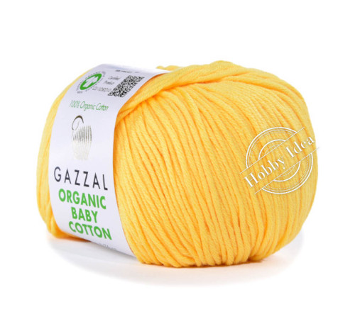 Gazzal Organic Baby Cotton 446 Солнечный