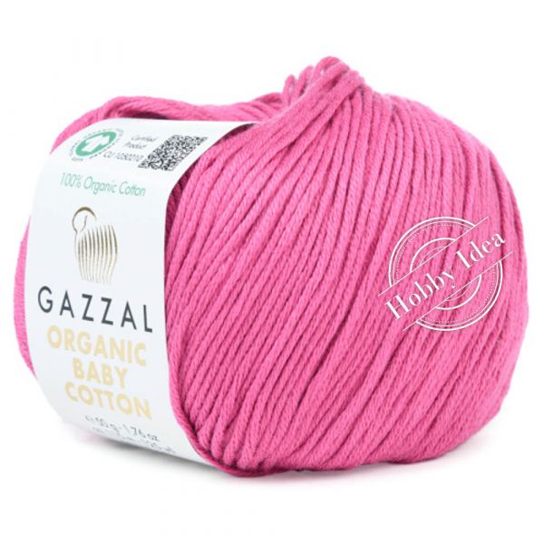 Gazzal Organic Baby Cotton 454 Вереск из категории Gazzal Organic Baby Cotton