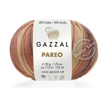 Gazzal Pareo 10423 Коричнево-бежевый