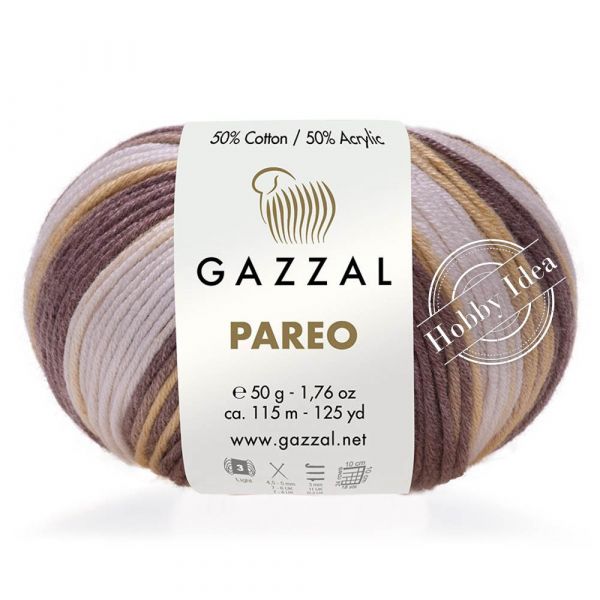 Gazzal Pareo 10425 Коричнево-серый из категории Gazzal Pareo