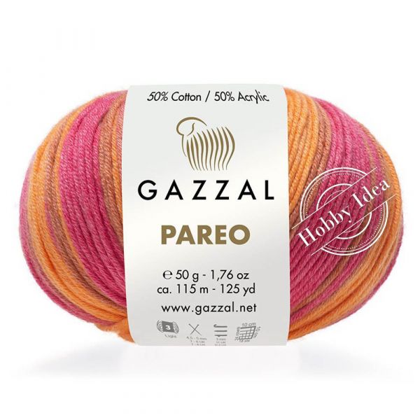Gazzal Pareo 10426 Розово-морковный из категории Gazzal Pareo