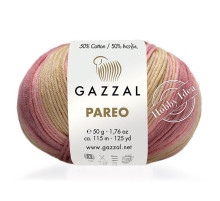 Gazzal Pareo 10428 Розово-жёлтый