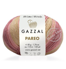 Gazzal Pareo 10428 Розово-жёлтый