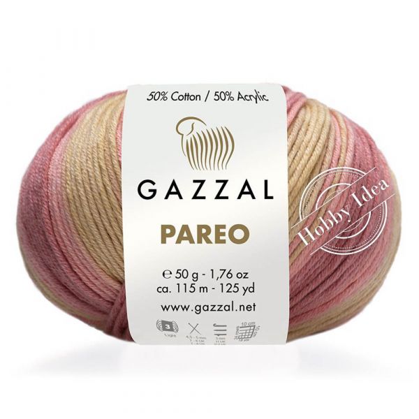 Gazzal Pareo 10428 Розово-жёлтый из категории Gazzal Pareo