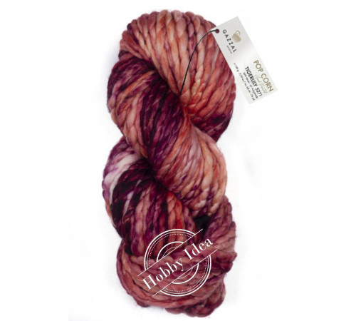 Gazzal Popcorn 5271 Розово-вишнёво-персиковый