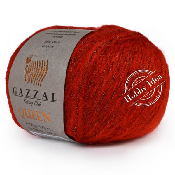 Gazzal Queen 7212 Алый из категории Gazzal Queen