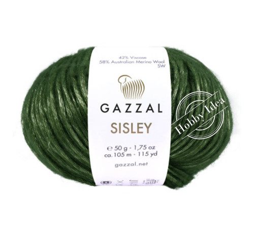 Gazzal Sisley 5724 Натуральный зеленый