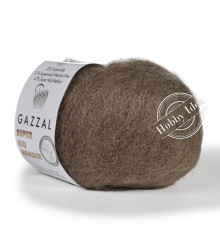 Gazzal Super Kid Mohair 64403 Зелёно-коричневый