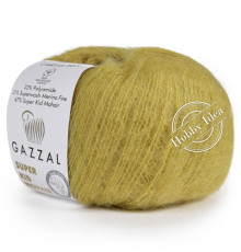 Gazzal Super Kid Mohair 64405 Оливковый