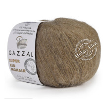 Gazzal Super Kid Mohair 64406 Бежевый