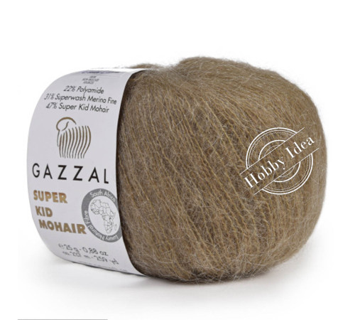 Gazzal Super Kid Mohair 64406 Бежевый