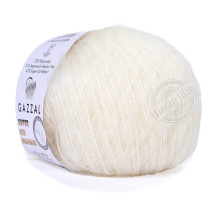 Gazzal Super Kid Mohair 64414 Белый