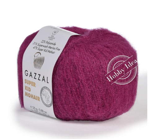 Gazzal Super Kid Mohair 64415 Фиалковый