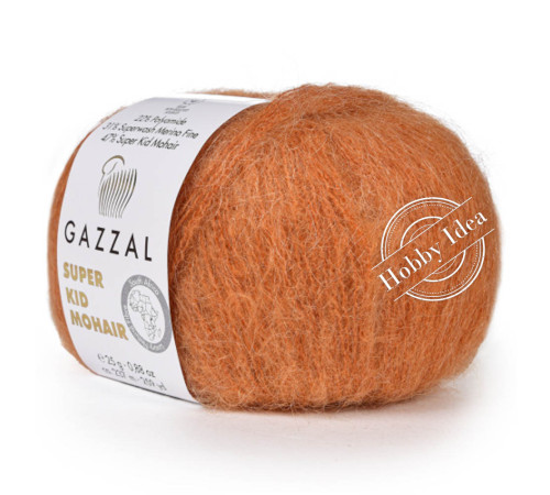 Gazzal Super Kid Mohair 64419 Охра