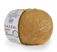 Gazzal Super Kid Mohair 64423 Карамель