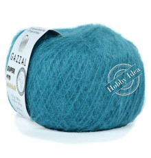 Gazzal Super Kid Mohair 64425 Петроль