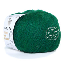 Gazzal Super Kid Mohair 64428 Тёмно-зелёный