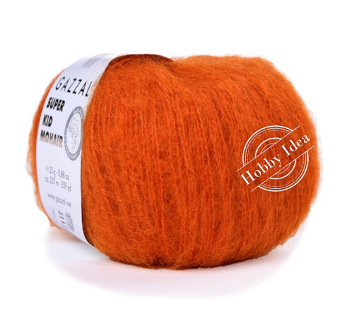 Gazzal Super Kid Mohair 64429 Оранжевый