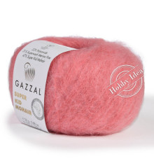 Gazzal Super Kid Mohair 64430 Розовая гвоздика