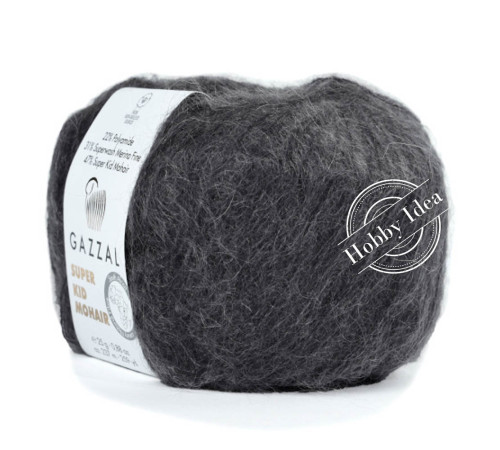 Gazzal Super Kid Mohair 64432 Графит